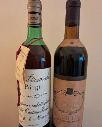 Coppia vini Siciliani del 1974 e del 1976
