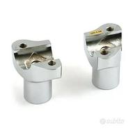 Set riser 1 paio supporti manubrio 2" cromo Harle