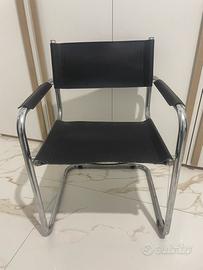 sedia Marcel Breuer S34 originale anni 80