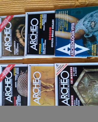Riviste Archeo Archeologia viva e Medioevo
