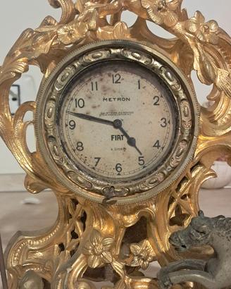 Orologio stile barocco bronzo antico fiat