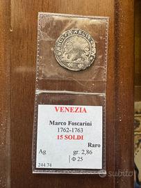 Rara moneta in Argento 1762. Venezia.