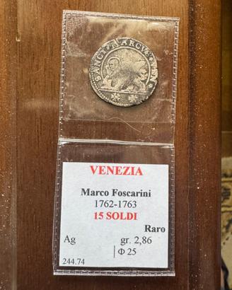 Rara moneta in Argento 1762. Venezia.