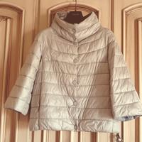 piumino corto, 100 gr. beige 