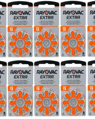 Pile Rayovac per apparecchi acustici mod 13
