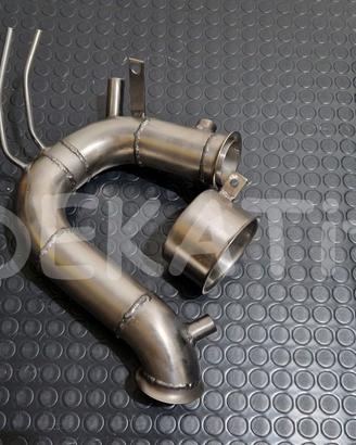 DOWNPIPE INOX TUBO DPF VW GOLF 7  A3 LEON 1.6 2.0 