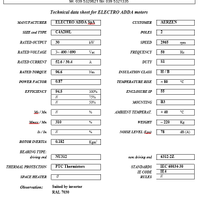 MOTORE ELETTRICO TRIFASE 30 kW