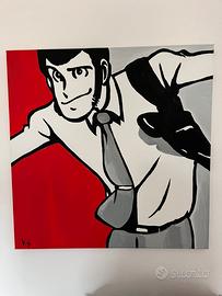 Dipinto Pop Art Acrilico