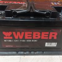 Batteria 12V WEBER 71Ah usata