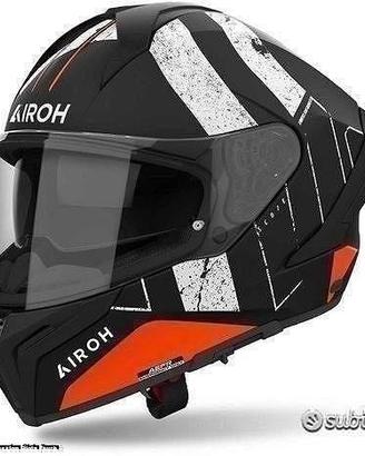 AIROH Casco Integrale Matryx - Scope - Orange