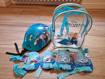 casco bicicletta frozen