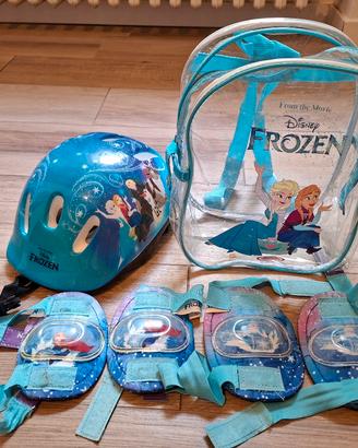 casco bicicletta frozen