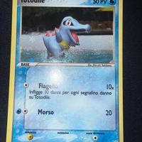 Totodile Reverse Holo EX Leggende Nascoste 79/101