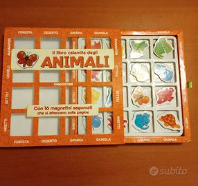 Libro gioco cartonato con calamite 