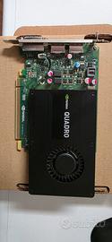 NVidia Quadro K2200 Scheda Grafica 4 GB GDDR5 PCI-