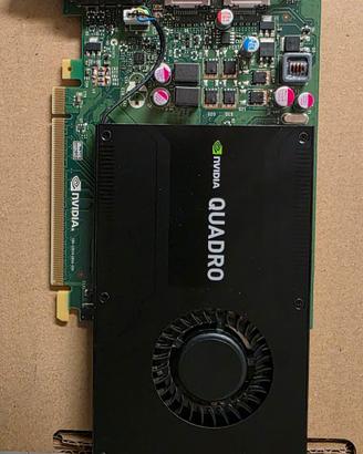NVidia Quadro K2200 Scheda Grafica 4 GB GDDR5 PCI-