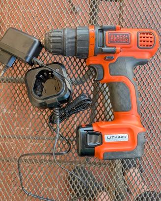 trapano avvitatore black decker