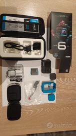 Action cam Go Pro Hero 9 + telecomando e accessori