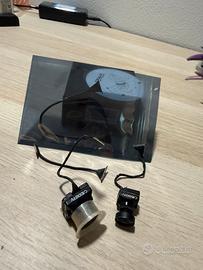 Caddx Nebula Micro e Nano con due cavi coassiali