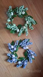 Set 2 ghirlande pasquali 