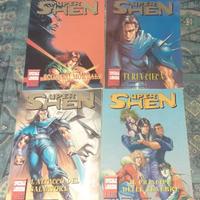 Lotto 4 Fumetti anni 90 Super Shen,vintage comics