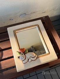 Thun specchio gatto e tulipano