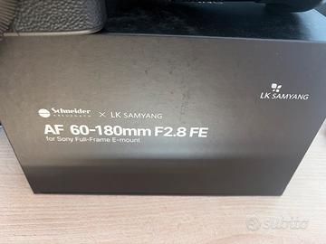 Obiettivo Samyang Af 60-180mm F2.8 FE come nuovo