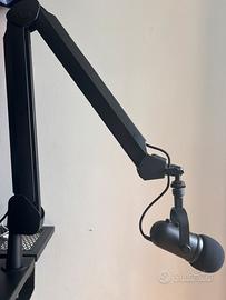 Razer Seiren V2 Pro + asta Elgato Wave Mic Arm
