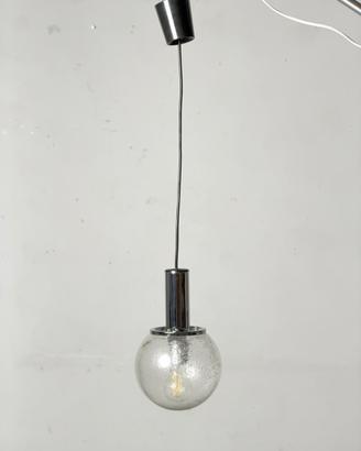 Lampadario Targetti Sankey Globo Pelugoso ‘70