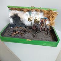 Diorama Bastogne 1934 Waffen SS