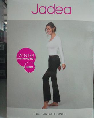 leggins a zampa felpato