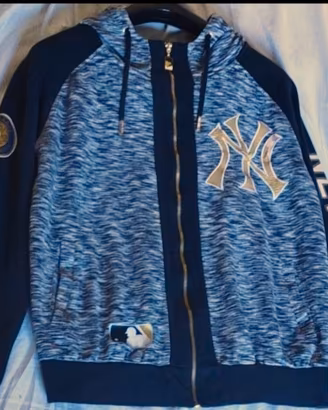 Felpa New York Giants Mlb Majestic uomo , Tg M/L