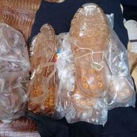 Sandali in gomma uomo, ragnetto, numero 46