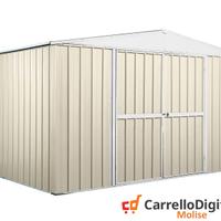 Box in lamiera di Acciaio 360x260cm 9mq avorio