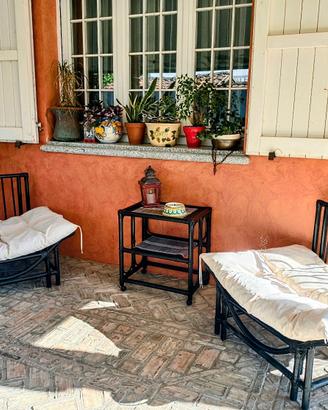 salottino giardino veranda terrazzo 
