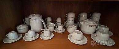 Servizio completo da 12 da caffè e da te Tognana