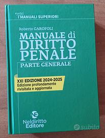 Manuale di Diritto Penale 2024-2025