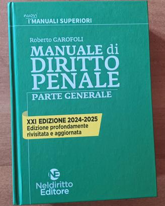 Manuale di Diritto Penale 2024-2025