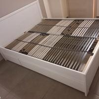 Letto Matrimoniale Con Cassettoni