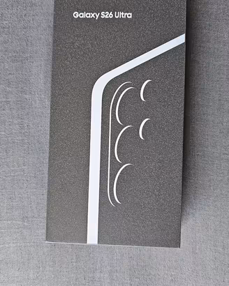 Samsung S26 ultra SIGILLATO 512gb Silver Shadow