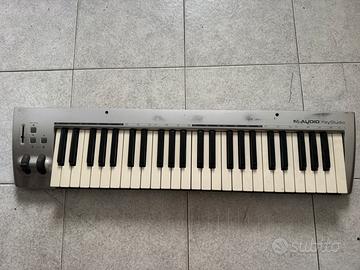Tastiera m audio 49 tasti midi funzionante