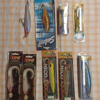 Artificiali pesca spinning di varia grammatura