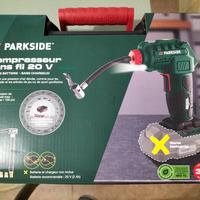 Compressore senza fili 20V Parkside 