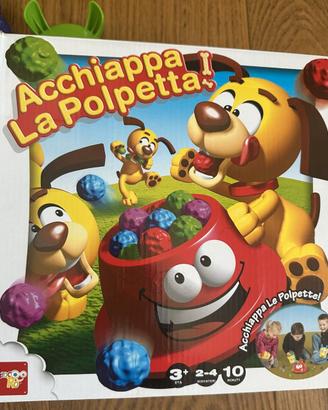 Acchiappa La Polpetta - Gioco per bambini - Anni 3