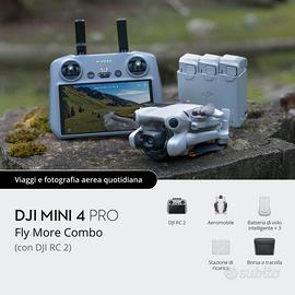 DJI MINI 4PRO FLY MORE COMBO GARANZIA2anni+Set Fil