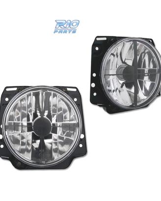 FARI VOLKSWAGEN VW GOLF 2 83-91 FONDO CROMATO CROC