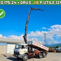 IVECO 175.24 + GRU HIAB AW100 + JIB