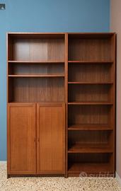 2 librerie Billy Ikea. 60 cm e 80 cm con ante