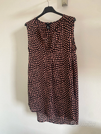 Canotta H&M pois rosa taglia 34 XS
