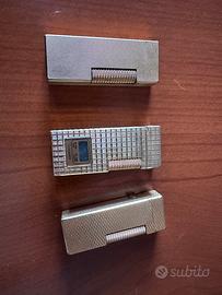2 accendini Dunhill Rollagas e 1 Crown